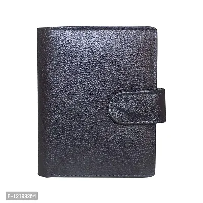 Genuine Leather Black Business Card Book||Credit Card Holder||Wallet||Card Holder-thumb0