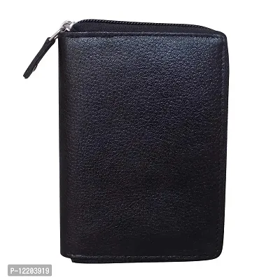 Genuine Leather Black Card Holder||Card Case||Carry Cash for Men