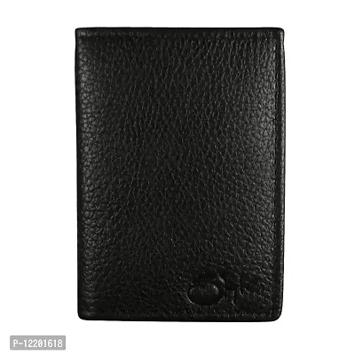 RAI SAHAB Leather Black ATM, Credit Card Holder, Pan Card/ID Card Holder for Men and Women(3264IA101)-thumb0