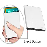 STYLE SHOES RFID Blocking Pop Up Credit Card Holder Case Metal Wallet for Men and Women-thumb3