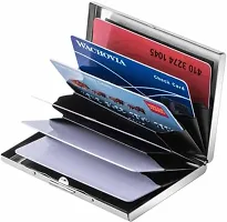 Business Card Holder Luxury Stainless Steel Multi Card Case, Card Holder Wallet Credit Card ID Case/Holder for Men and Women-thumb2