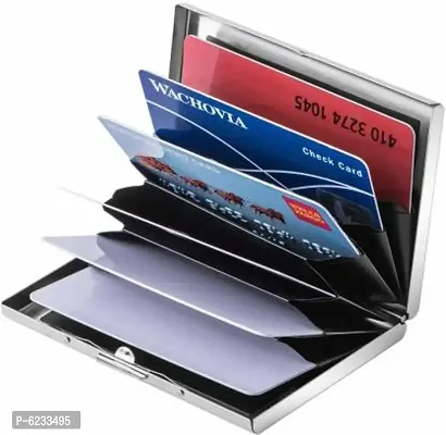 Business Card Holder Luxury Stainless Steel Multi Card Case, Card Holder Wallet Credit Card ID Case/Holder for Men and Women-thumb3