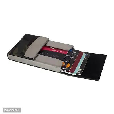 Stainless Steel Card Case, Card Holder Wallet Credit Card ID Case/Holder for Men and Women-thumb2