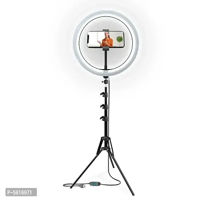 10 inch Dimmable led selfie ring light with tripod stand makeup video live photo ring light-thumb0