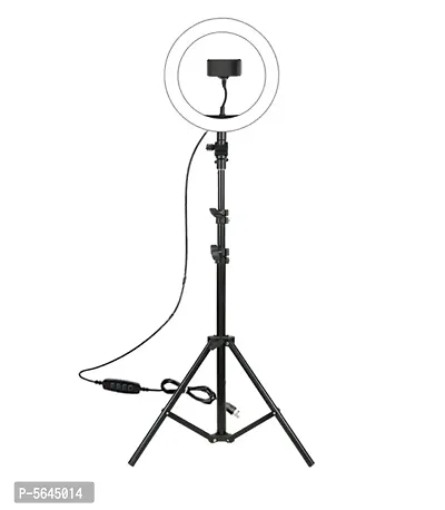 Remote Dimmable 3 Modes Led Ring Light With Tabletop Stand With Ball Head For Making Up Youtube Videos