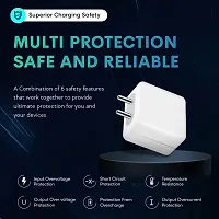 Webilla 65 W Qualcomm 3.0 6 A Mobile 65W VOOC/FLASH/DART/WRAP 6A Adapter For OnePlus Nord CE 2 Lite 5G Charger with Detachable Cablenbsp;nbsp;(White, Cable Included)-thumb3