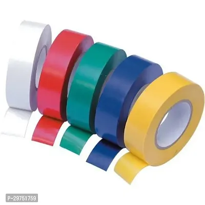 Divatos PVC Electrical Insulation Tape 25 Meter Assorted Color (10 Rolls)-thumb0