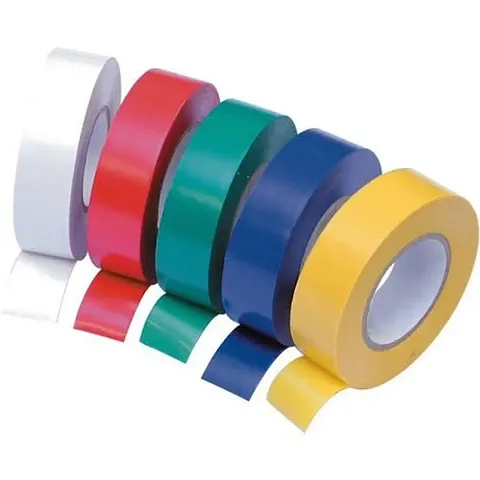 Divatos PVC Electrical Insulation Tape 25 Meter Assorted Color (10 Rolls)