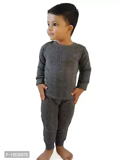 Stylish Fancy Cotton Blend Thermal For Kids Pack Of 1-thumb0