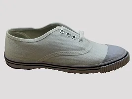 Military Athletics Canvas Shoes (White, Numeric_4)-thumb1