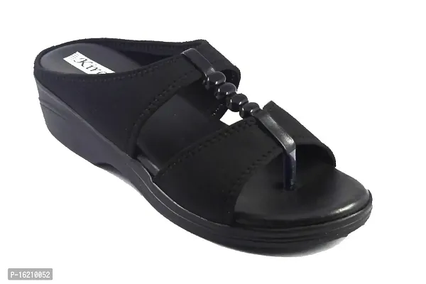 Comfort Black Office Sandal