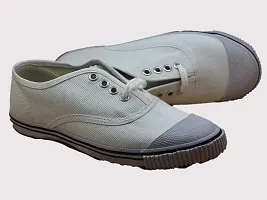 Military Athletics Canvas Shoes (White, Numeric_4)-thumb2