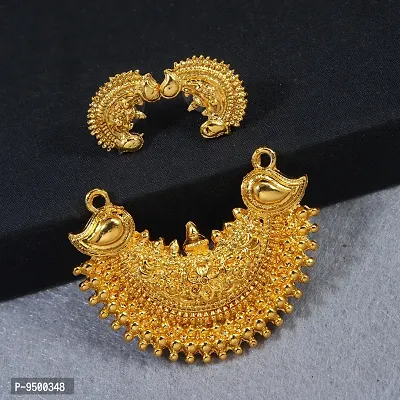 Dazzling Golden Alloy Mangalsutra For Women