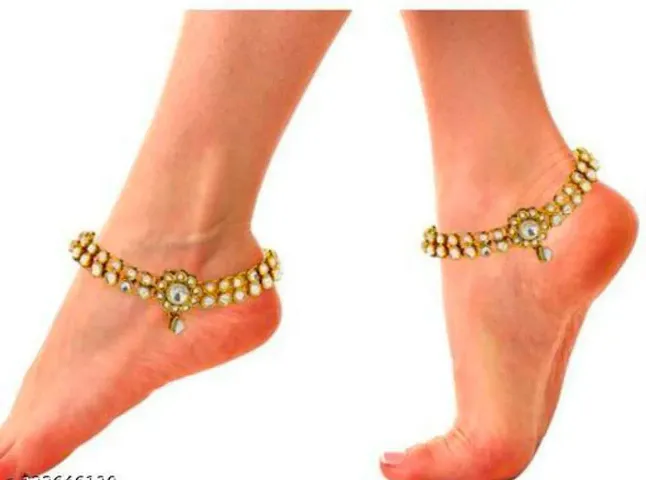 Stylish Fancy Alloy Plated Anklet For Women