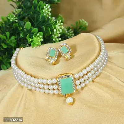 Alloy Kundan Pearl Jewellery Sets