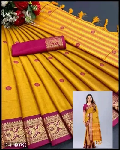 MAHAKALI SAREES Pure Cotton Sarees - Meena 01