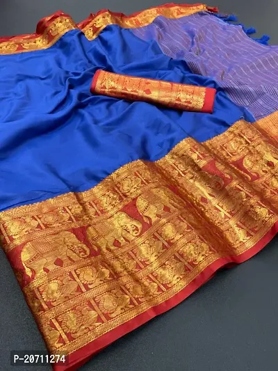 Sareegenics Narayan Peth Khadi Cotton Saree (Bottle Green) | Sareegenics