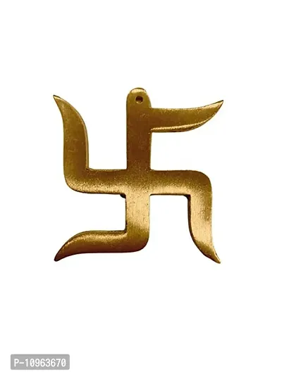 Copper Swastik Vastu Dosh Nivaran Remedies Size - 3 Inch-thumb0