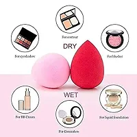 AT 80 4 Makeup Sponge Blender Round Foundation Brush Pack of 5-thumb1