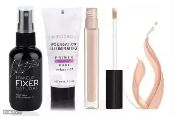 AT 80 MAKEUP COMBO 1 PRIMER 1 MAKEUP FIXER 1 CONCEALER 3 Items in the set-thumb0