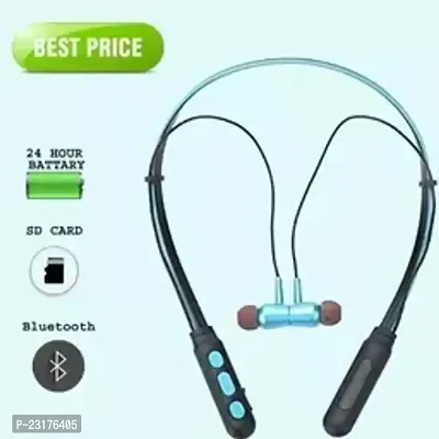 B11 Wireless Neckband Bluetooth Earphone Headset Earbud Portable Headphone Handsfree Sports Running Sweatproof-thumb0