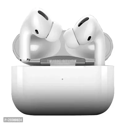 THE GAME AirPods pro TWS Earbuds Play n Talk time 40 Hours Magnetic Buds Wireless Headset - White-thumb0