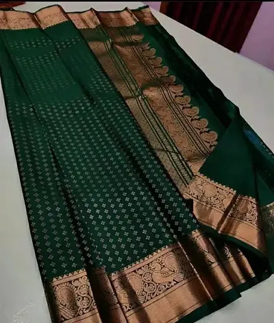 Best Selling Art Silk Saree with Blouse piece