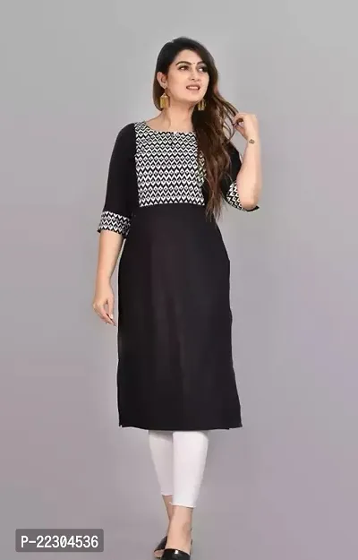 Stylish A-Line Rayon Kurta-thumb0