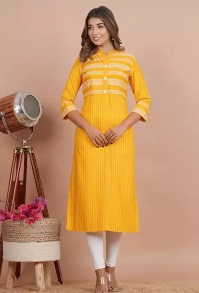 Stylish A-Line Cotton Kurta