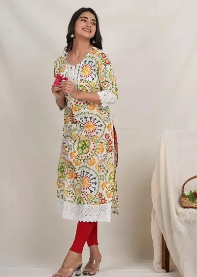 Stylish A-Line Cotton Kurta