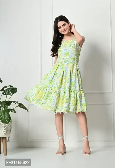 Trendy Cotton Dress for Women-thumb0