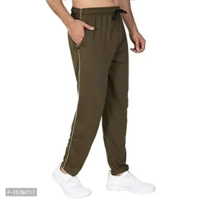 Stylish Fancy Cotton Regular Track Pants For Men