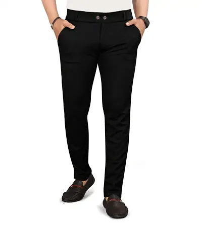 Mens Formal Lycra Trouser