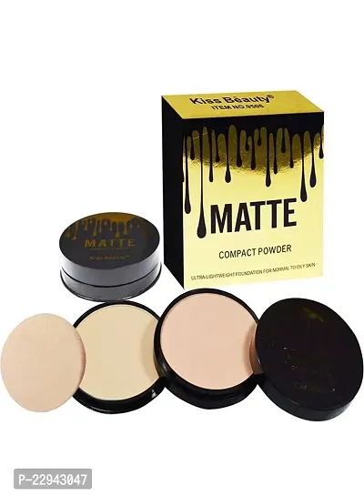 K.B GOLD Compact |Ultra Powder Matte Compact | Makeup Powder | for - All Skin Tipe | original Compact Powder | Spl Oily Skin Makeupnbsp;