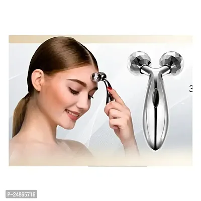 3d Manual Face Massager For Women | Facial Massager  Face Roller For Glowing Skin | Self Care Product | Body Massage Tool-thumb0