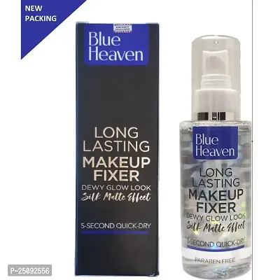 Long Lasting Makeup Fixer spray | With Aloe Vera and Vitamin E | make up fixer spray for women, Transparent, 115 ml-thumb0