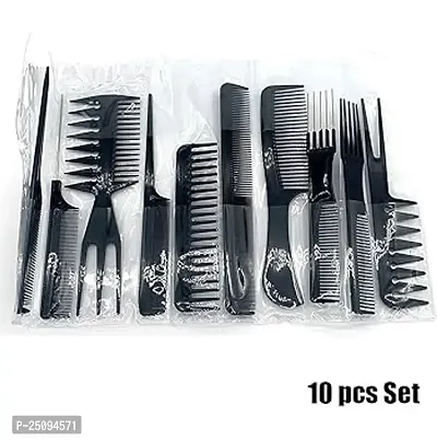 Multipurpose Hair Comb Set Hairbrush Sal-10 pieces-thumb0