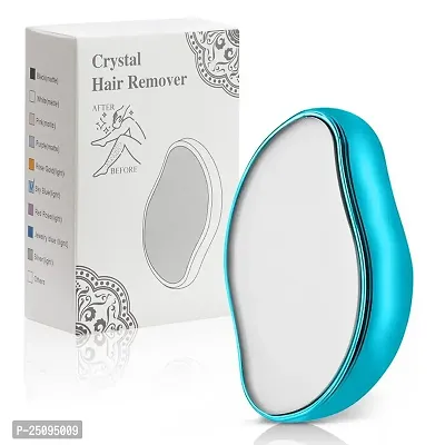 Crystal Hair Remover for Women and Men Upgraded Nano-crystalline Dots Technology Crystal Hair Eraser for Women Painless Hair Remover for Women Reusable Hair Removal Stone Hair Removal Crystal-thumb0