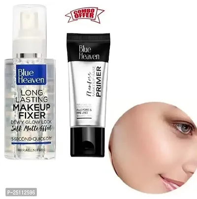 Get Glamorous Combo Blue H Fixer And Primer For Women And Girls