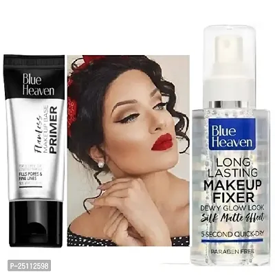 Get Glamorous Combo Blue H Fixer And Primer For Women And Girls