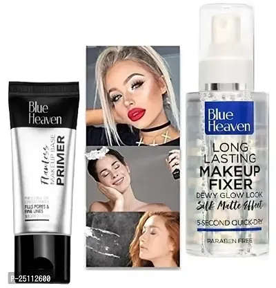 Get Glamorous Combo Blue H Fixer And Primer For Women And Girls-thumb0