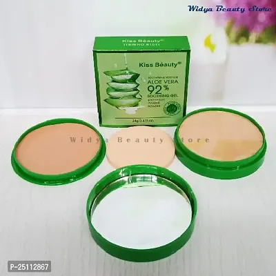 Professional 2 in 1 Aloe Vera 99% compact powder Pack Of - 1-thumb0