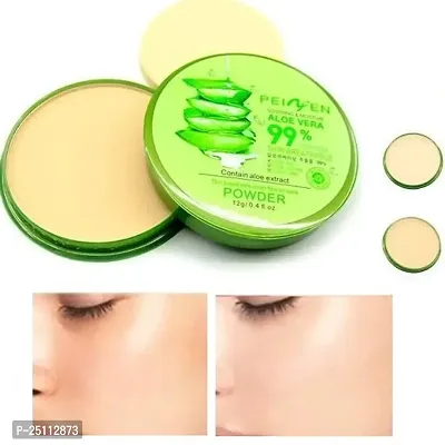 Professional 2 in 1 Aloe Vera 99% compact powder Pack Of - 1-thumb0