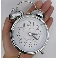 Table Clock Retro Twin Bell-thumb3