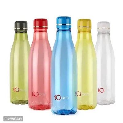 Cello H2O Ozone Premium Edition Plastic(PET) Water Bottle , 1000ml, Set of 4, Assorted-thumb0