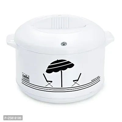 Cello Chef Plastic Casserole, 1.5 Litres, White-thumb0