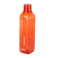 Cello Venice Plastic Water Bottle, 1 Litre, Set of 3, Orange-thumb1