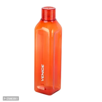 Cello Venice Plastic Water Bottle, 1 Litre, Set of 3, Orange-thumb2