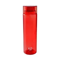 Cello Plastic H2O Unbreakable Premium Edition Bottle, 1 L, Red - Set of 3-thumb1