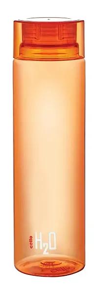 Cello Plastic Bottle, 1 Litre, Set of 3, Orange-thumb3